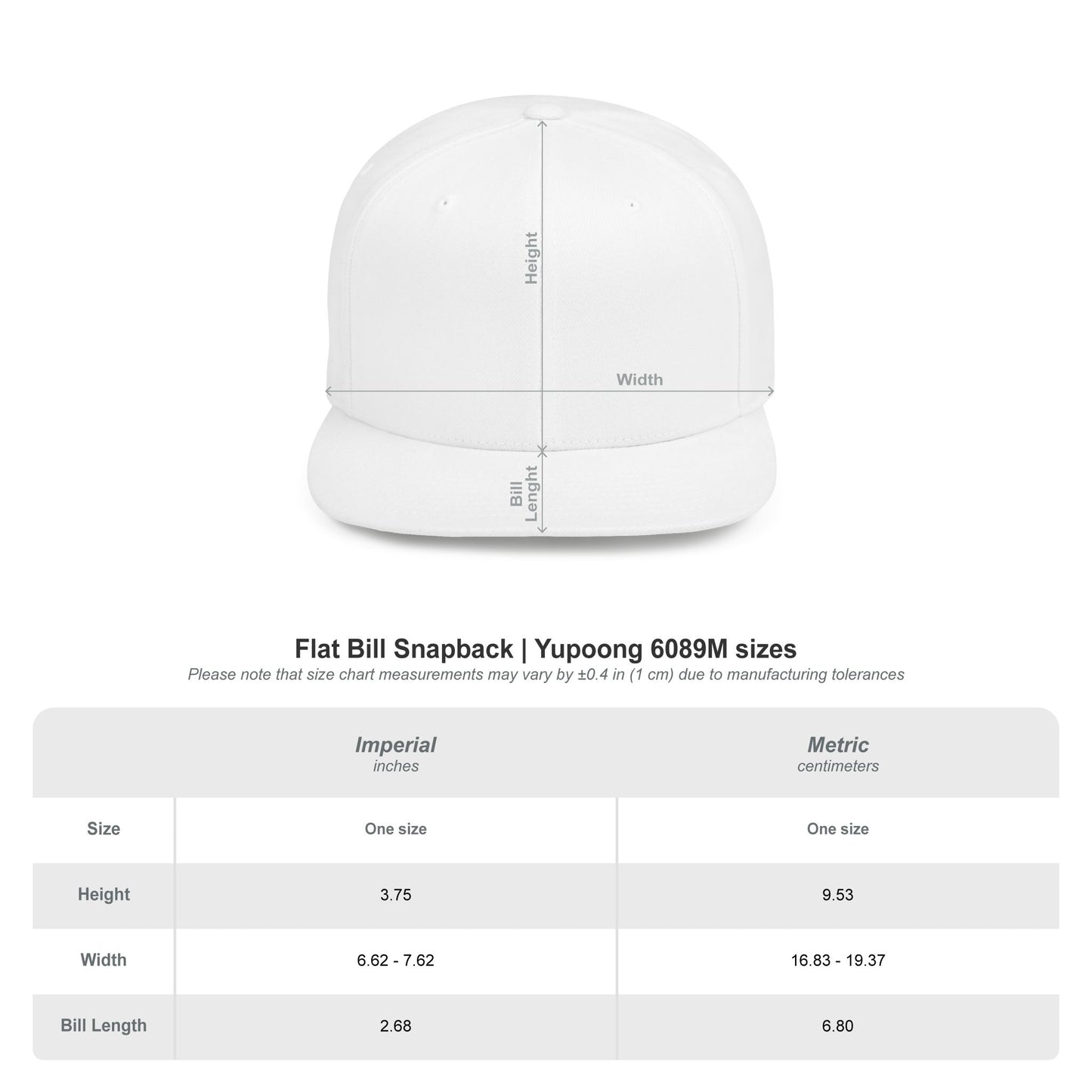 Laugh Dance Praise (LDP) Flat Bill Snapback