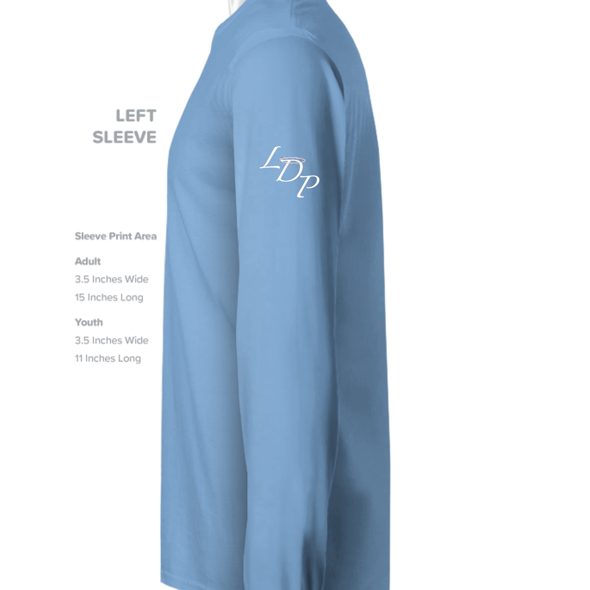 CAROLINA BLUE - SLEEVE_LEFT