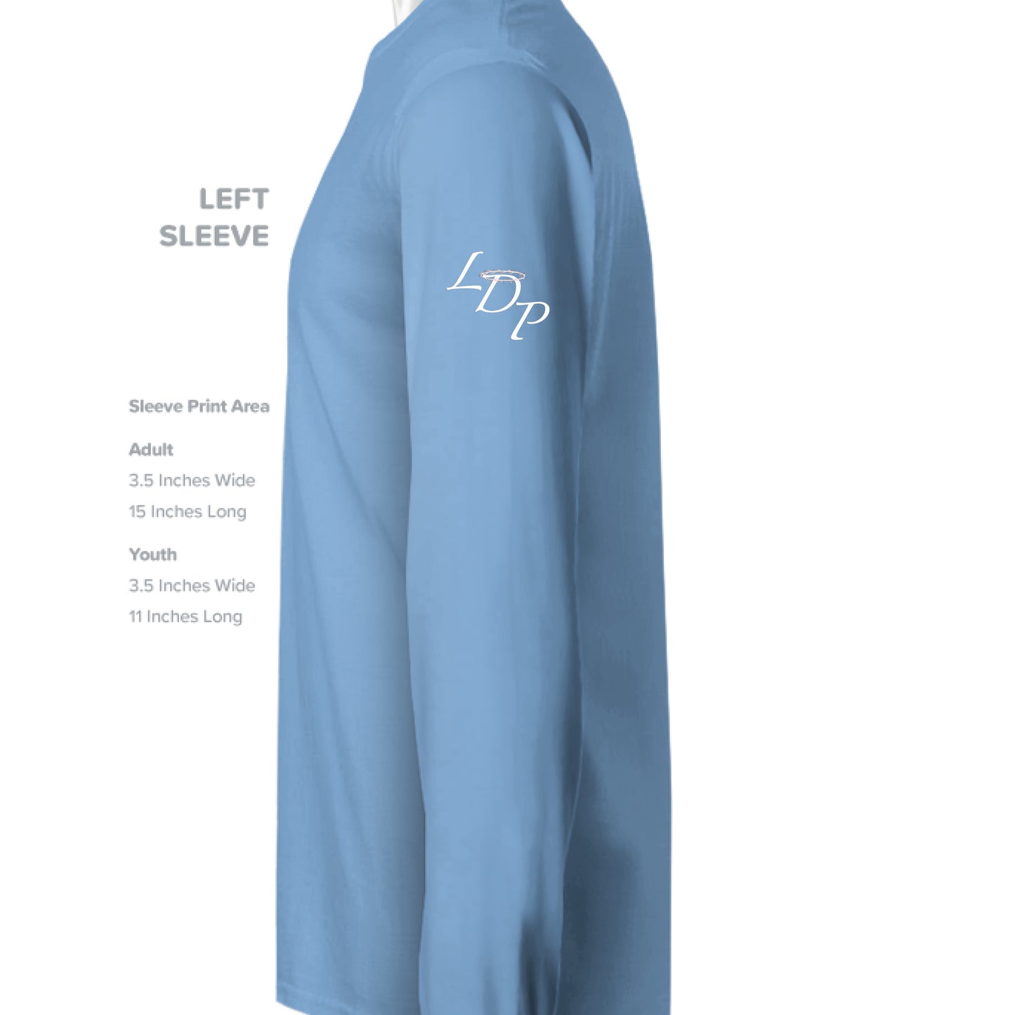 CAROLINA BLUE - SLEEVE_LEFT