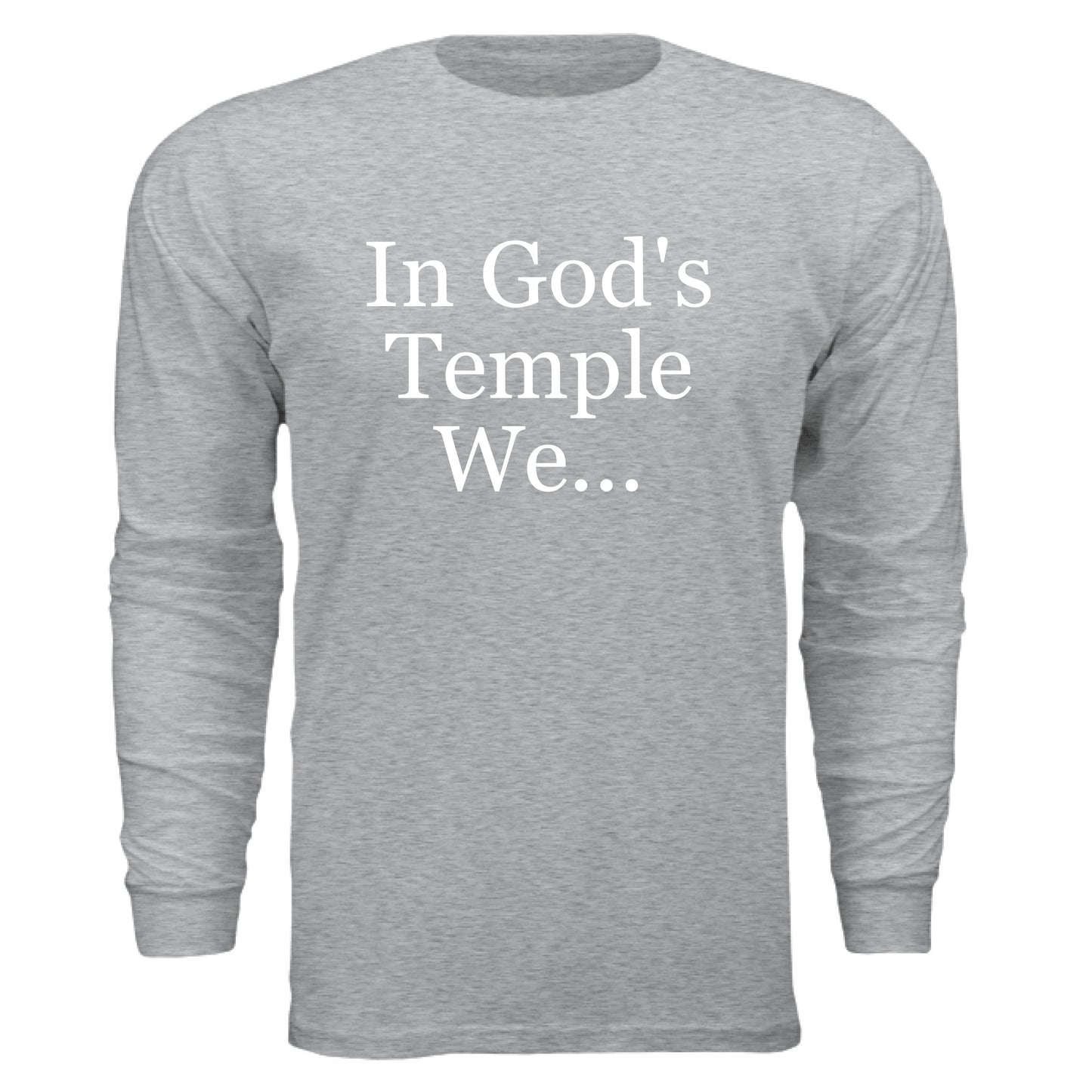 Heather Gray (90/10) - FRONT