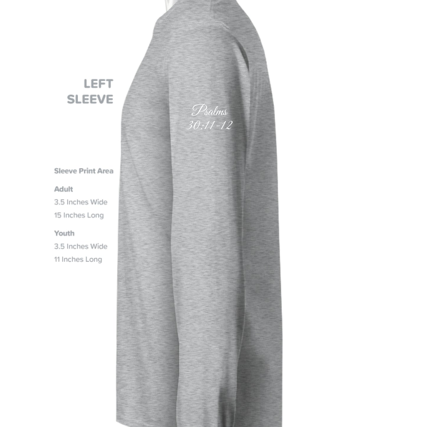 Heather Gray (90/10) - SLEEVE_LEFT