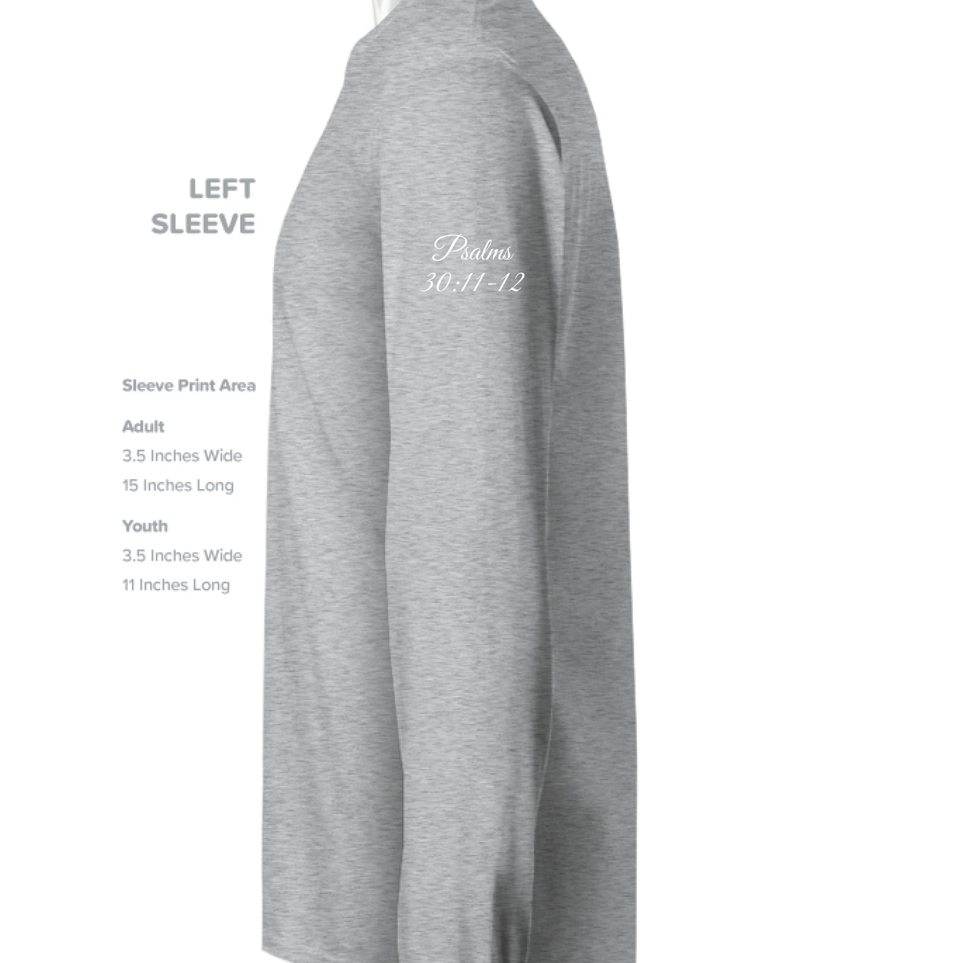 Heather Gray (90/10) - SLEEVE_LEFT